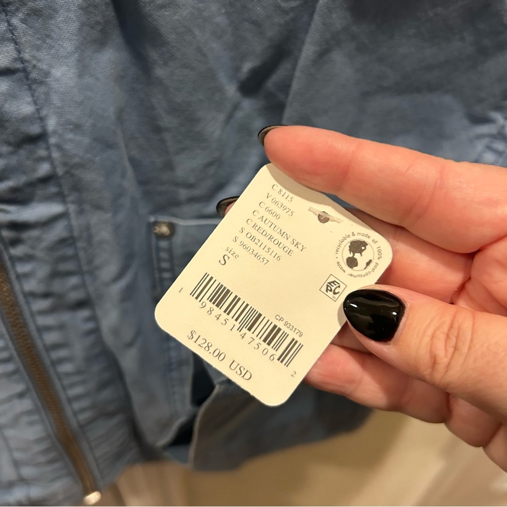 NWT Free People Easy That Canvas Barn Jacket - Picture 7 of 9